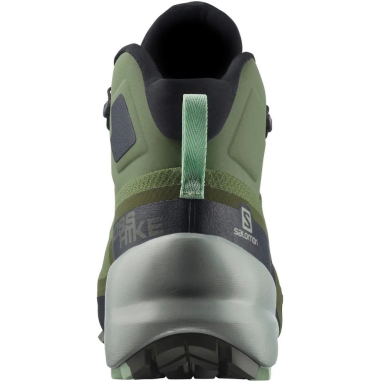 Botas Montaña Salomon Cross Hike Mid GTX Mujer Verde Oliva | MX VWFC639